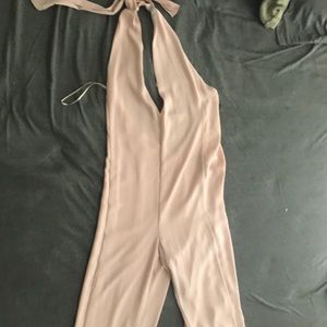 Zara halter jumpsuit